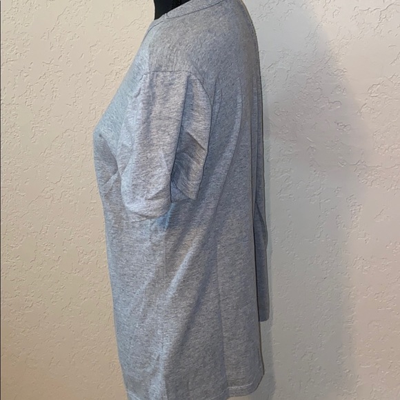 NWT fossil Gray flower t-shirt - Picture 3 of 6